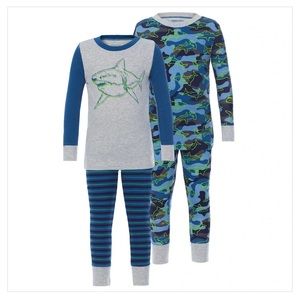 Kirkland kids 4 pc pj set size 8